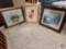 lot of misc 3 pc framed photos flowers in basket... measuring approx... 30x 25 5 pc tulips photo...