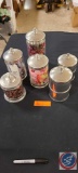 Assorted Candy Dishes,......Vintage Sigg Switzerland Aluminium Canister