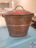 Copper coal bucket...