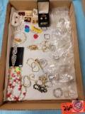 a lot of all type of mixture... costume jewelry ...