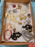 (1) Flat of Assorted Jewelry