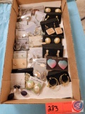 Assortment of sets of earrings...