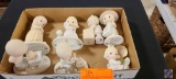 (1) Flat of assorted Precious Moments Figurines.