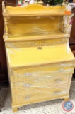 Yellow Painted Secretary approx measurements are : 55