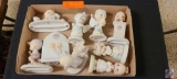 (1) Flat of Assorted Precious Moments Figurines.
