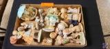 (1) Flat of assorted Figurines,