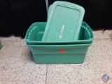 2 totes with lids