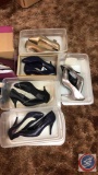 (9) Assorted pairs of shoes.