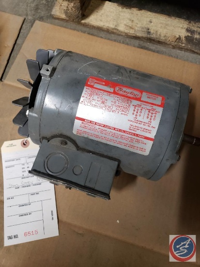 Dayton,...Polyphase Motor,...MOD #: 3N35ID,...HP 1/2, 230/460 V, RPM 1725/1425