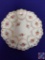 Plate w/ rose pattern and gold accents. 10?. Mark: (Bavaria.) ...