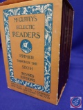 Set McGuffey?s Eclectic Readers, Primer through the Sixth. Revised editions. 7 volumes in original