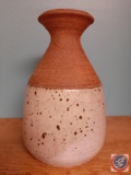 Mid-century ceramic jar by Sr. Mary Lavey. Contrasting textures. 8? H X 5? W. Opening 2 ... ? ?Lavey
