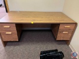 4 Drawer wooden desk