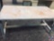 72 w x36 l x 34 h heavy duty shop table adjustable
