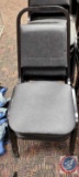(4) s.p. richard black banquet chairs
