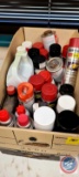 non shipping-misc degreaaser, lysol, rubbercoating, ceiling tile and assorted other items