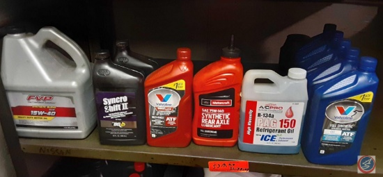 VFP synthetic blend SAE 15 W ? 40 motor oil, Synkro shift to trans mission and transfer case