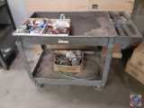 Utility cart 47? x 26? load capacity 500 pounds contents included