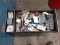 (1) Drawer with assorted items.