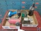 (1) Sand Blaster, (1) Battery Powered Screw Gun, (1) Paint sprayer, (1) Bottle Syntec...(NO SHIPPING