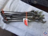 Assorted Combination Wrenches.