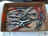 (1) Flat of Assorted Pliers.