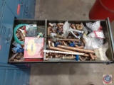 (1) Drawer with assorted plumbing parts.