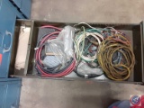 (1) Drawer with assorted cords.