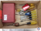 Blue point gasket punch set and assorted chisels