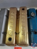 (2) Gold Valve Covers.
