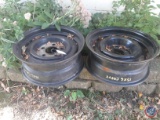 (2) Chevy 15x6-in rims