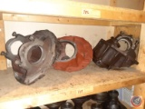 3 assorted rear-end housings