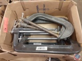 (6) 8 inch C clamps