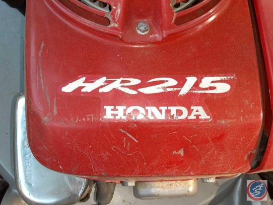 Honda HR215 lawn mower...