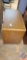 (1) Wood Light colored 2 drawer cabinet approx measurements are: 36