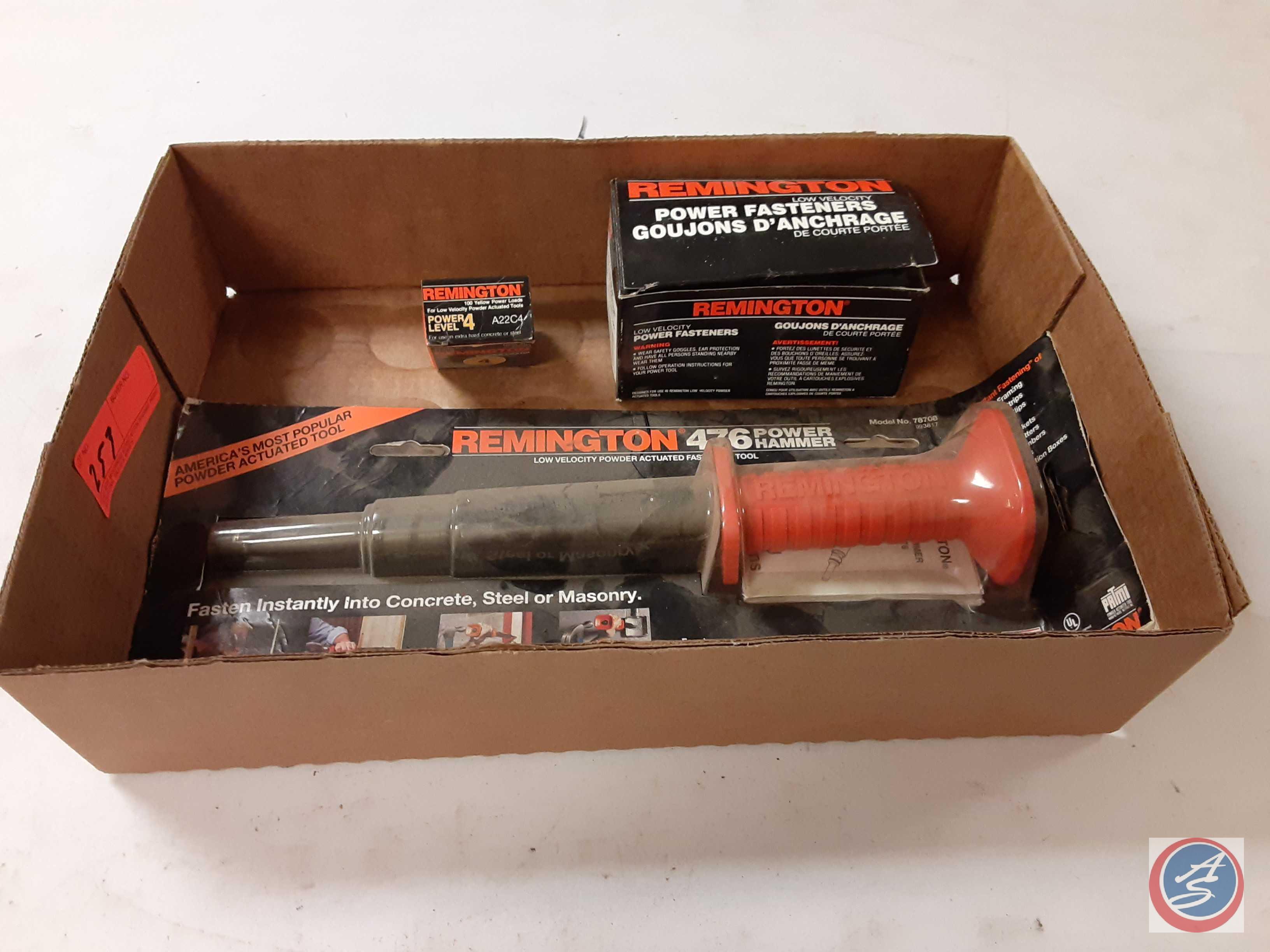 Remington 476 power hammer with power Fasteners Proxibid