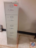 5 Drawer Metal Filing Cabinet approx measurements are: 15X26.5X60.