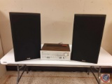 MCS (Modular Componet Systems) Stereo Receiver Model: 3223 w/Acoustic...Speakers Model: 520