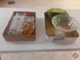 (2) Flats of Assorted Glass Dishes.