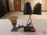 (2) Table top lamps...