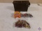 (35) 16 gauge shells,(20) 20 gauge shells, assorted brands with ammunition can