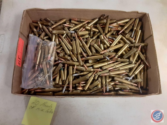 (20) pounds of miscellaneous ammunition