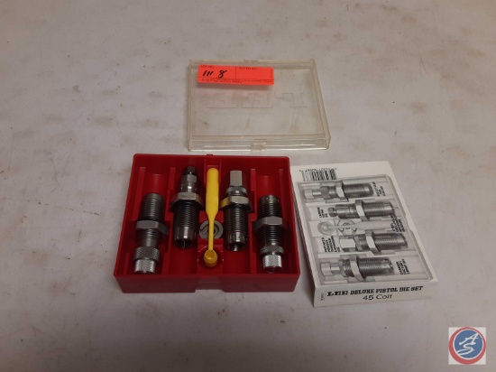 Lee Deluxe pistol die set 45 Colt