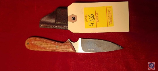 LD Shaw Knife w/Leather Sheath