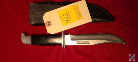 Vintage Buck Knife Model 119 made in U.S.A. 6" Blade.