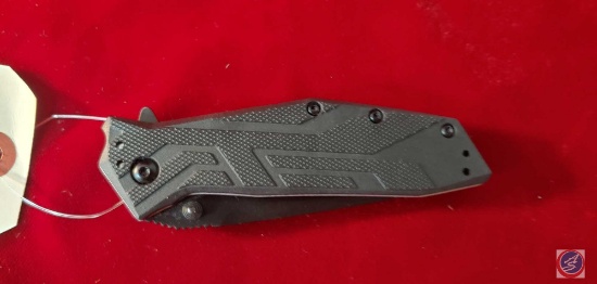 Kershaw Speed Safe Tanto Point Blade USA Reversible Pocket Clip Blade D2 Coated Speed Open (not