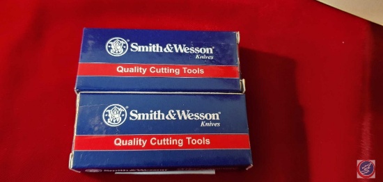 (2) Smith & Wesson "Little Pal" Lock Blade Pocket Knives,