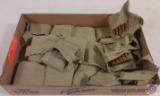 (3) ammunition belts with 210 rounds of 7.9x 57 mm j8 mm Mauser turkey 1951