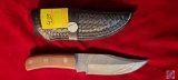 Damascus Knife w/ Sheath