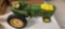 (2) John Deere toy tractor, Wilson NFL football, 8pc...Ryobi...Forstner Bit Set, handheld sprayer...